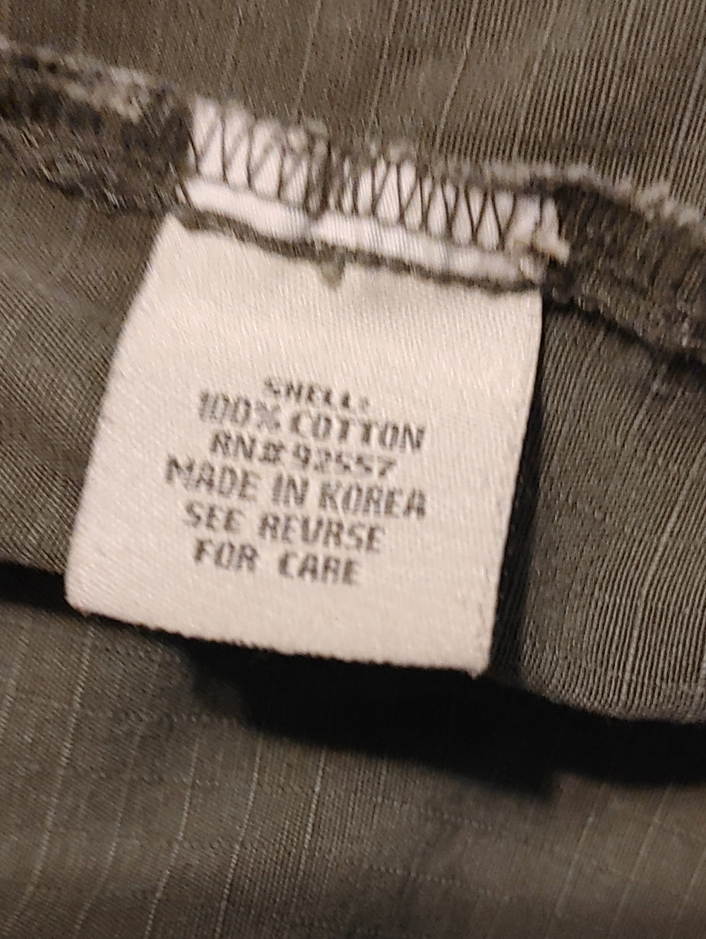 DC Olive Green Canvas Field Jacket with Camo Cuff Detail Size Medium - Picture 8 of 8
